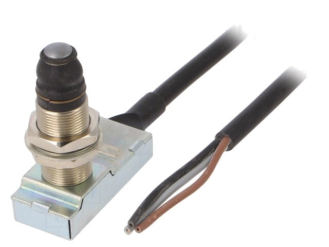 Eindschakelaar; pin met schroefdraad M16x1; SPDT; 5A; max.250VAC Eindschakelaar; pin met schroefdraad M16x1; SPDT; 5A; max.250VAC